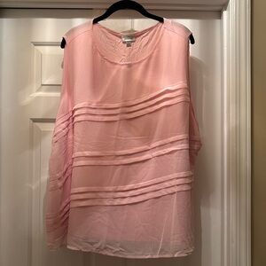 Avenue Pink Sleeveless Top
